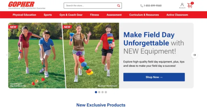 GopherSport.com Desktop