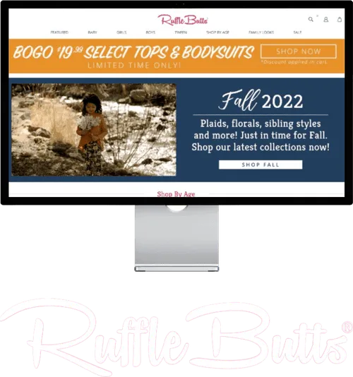 RuffleButts Website Preview