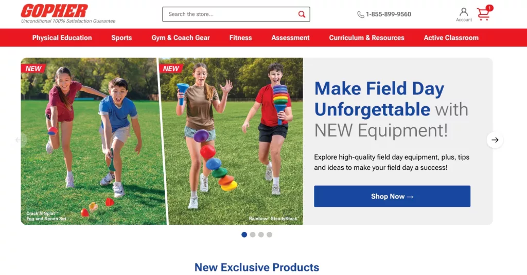 Gopher Sports desktop