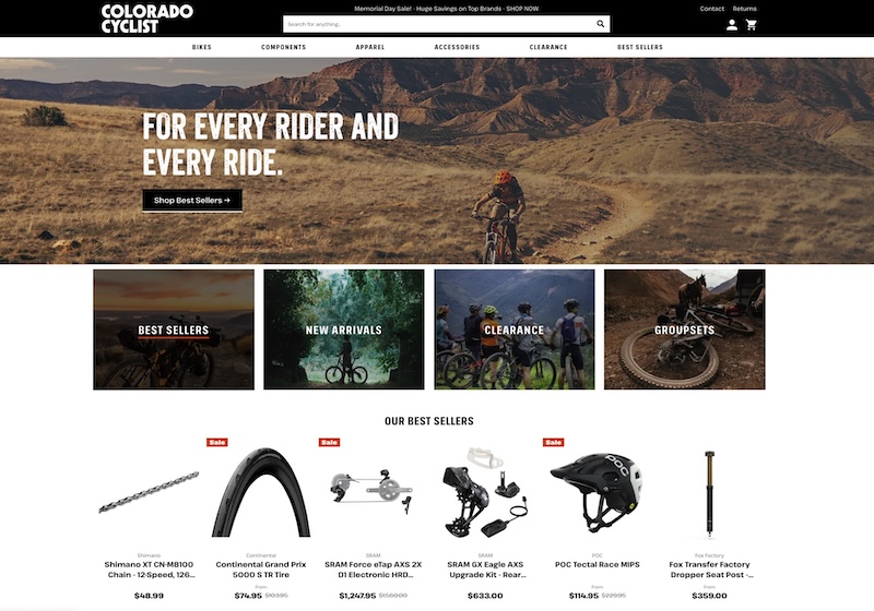 ColoradoCyclist.com redesign