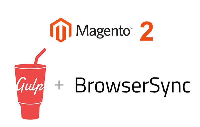 Magento 2 frontend development using Gulp and BrowserSync