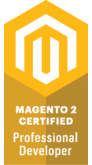 Magento 2 Certified Professional Developer badge