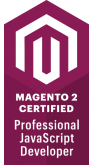 Magento 2 Certified Professional JavaScript Developer badge